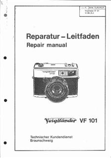 Voigtlander VF 101 manual. Camera Instructions.